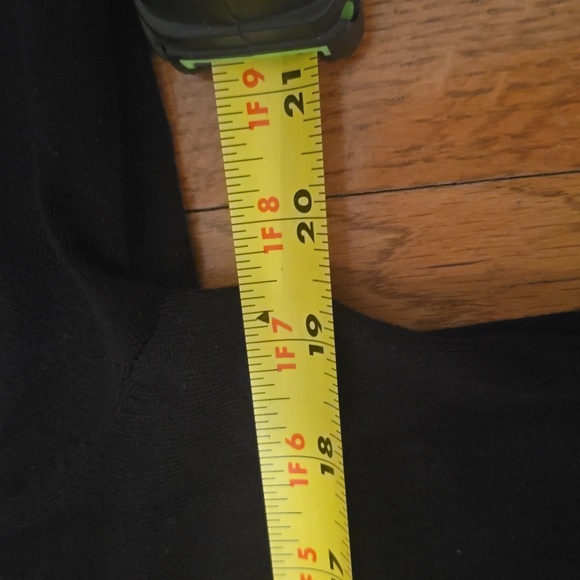 GNW BRAND WOMEN'S BLACK FRONT BUTTON CARDIGAN SWEATER SIZE LARGE - Picture 10 of 15